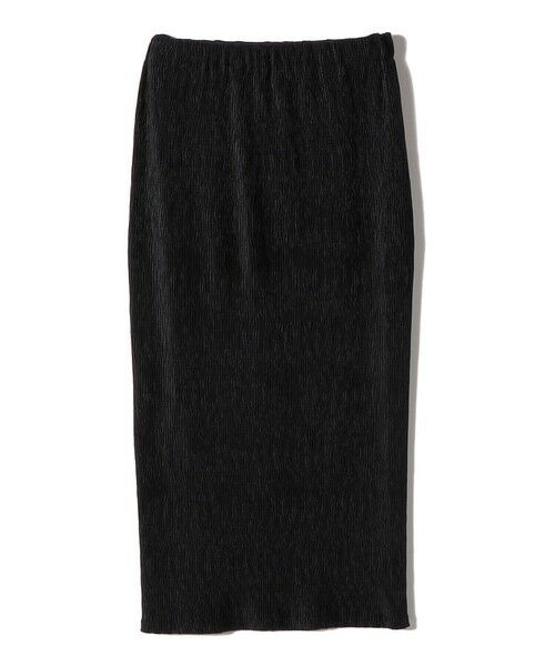 SHIPS / シップス ロング・マキシ丈スカート | SHIPS Colors:〈手洗い可能〉ポリエステル ベロア プリーツ タイトスカート | 詳細2