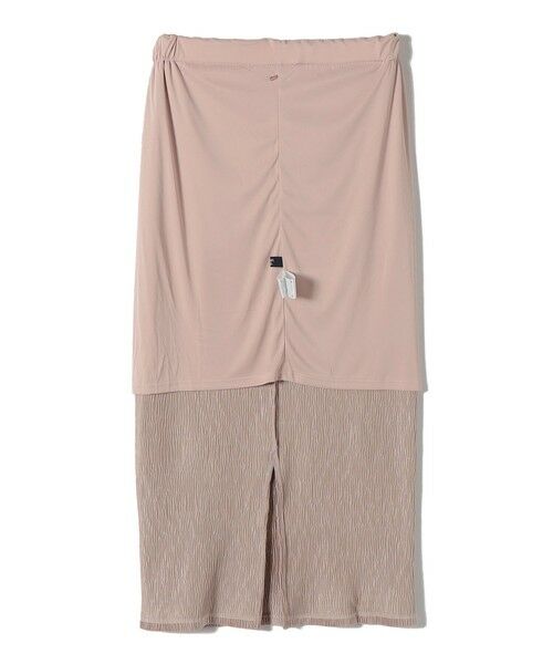 SHIPS / シップス ロング・マキシ丈スカート | SHIPS Colors:〈手洗い可能〉ポリエステル ベロア プリーツ タイトスカート | 詳細20