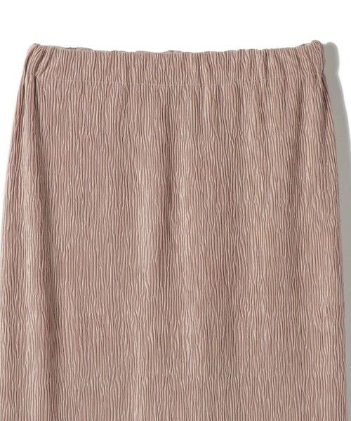 SHIPS / シップス ロング・マキシ丈スカート | SHIPS Colors:〈手洗い可能〉ポリエステル ベロア プリーツ タイトスカート | 詳細21
