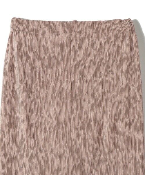 SHIPS / シップス ロング・マキシ丈スカート | SHIPS Colors:〈手洗い可能〉ポリエステル ベロア プリーツ タイトスカート | 詳細22