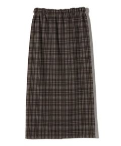 SHIPS / シップス ロング・マキシ丈スカート | SHIPS Colors:〈手洗い可能〉ジャージー へリボーン / チェック タイトスカート
