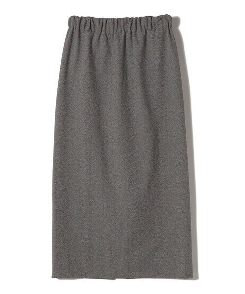 SHIPS / シップス ロング・マキシ丈スカート | SHIPS Colors:〈手洗い可能〉ジャージー へリボーン / チェック タイトスカート | 詳細1