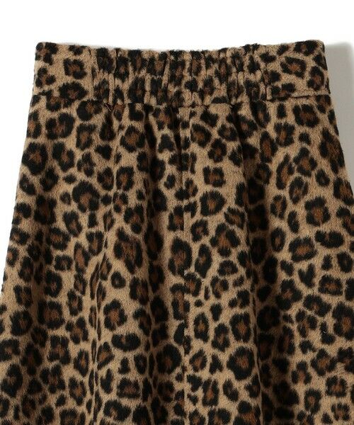 SHIPS / シップス ロング・マキシ丈スカート | SHIPS Colors:〈手洗い可能〉レオパード ジャカード タック スカート | 詳細6