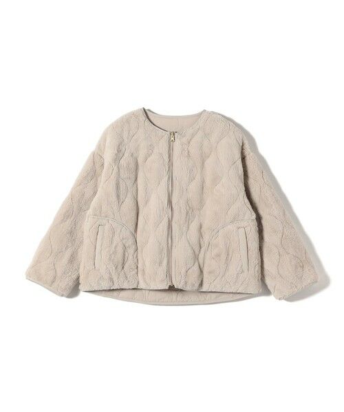 SHIPS / シップス ブルゾン | innowave:リバーシブル ジップ キルティング アウター | 詳細5