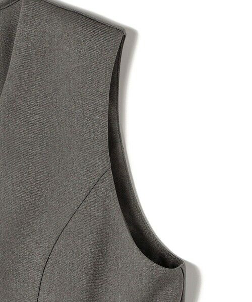 SHIPS / シップス ベスト | SHIPS Colors:〈手洗い可能〉ウールライク ペプラムベスト 2（セットアップ対応可能）◇ | 詳細6