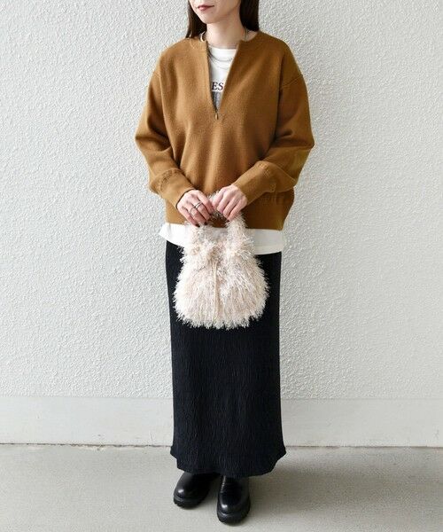 SHIPS / シップス ニット・セーター | SHIPS Colors:〈手洗い可能〉フロント ジップ ニット | 詳細13