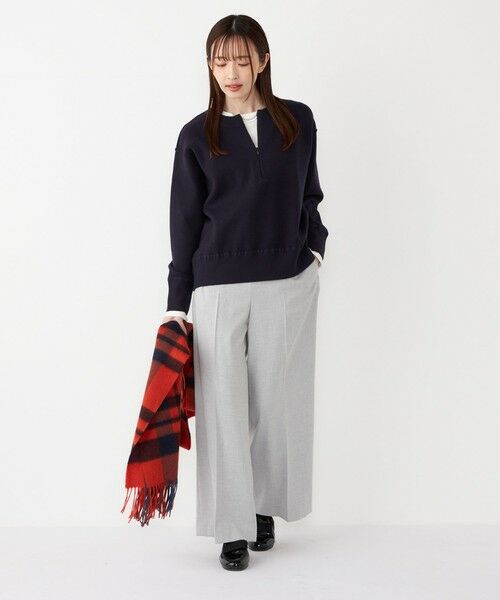 SHIPS / シップス ニット・セーター | SHIPS Colors:〈手洗い可能〉フロント ジップ ニット | 詳細23