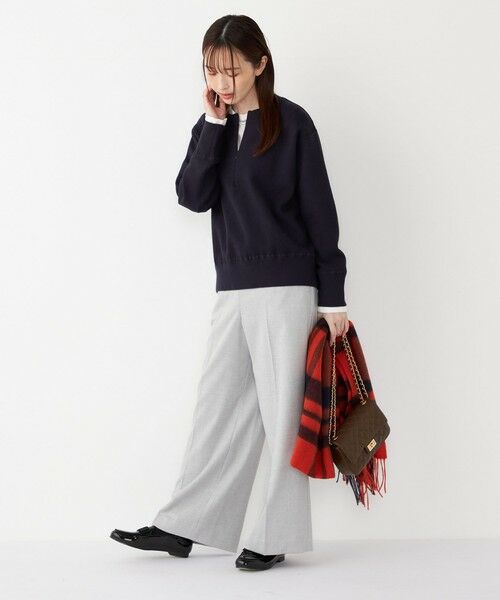 SHIPS / シップス ニット・セーター | SHIPS Colors:〈手洗い可能〉フロント ジップ ニット | 詳細25