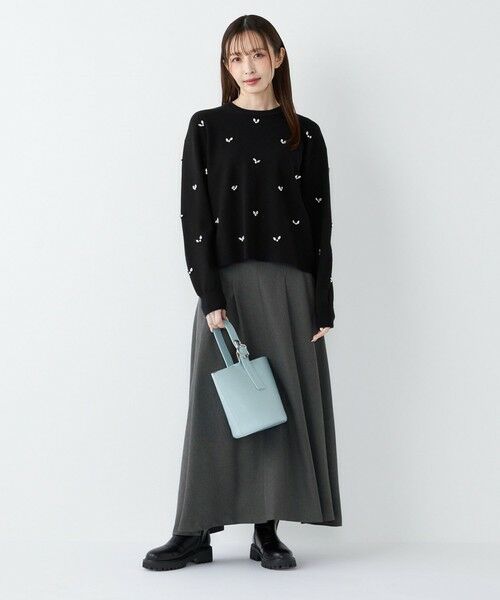 SHIPS / シップス ニット・セーター | SHIPS Colors:〈手洗い可能〉ビジュー クルーネック プルオーバー◇ | 詳細24