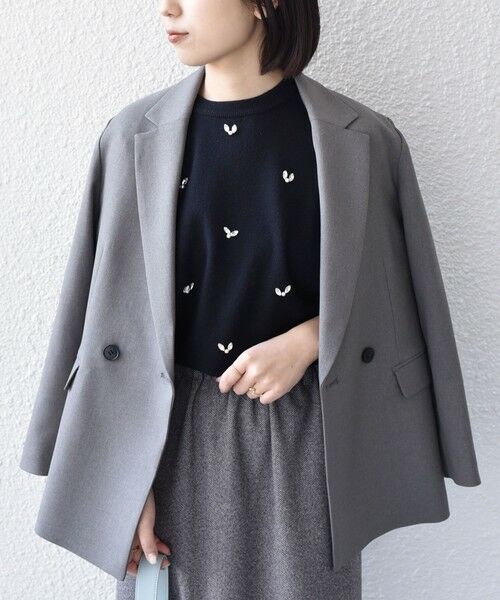 SHIPS / シップス ニット・セーター | SHIPS Colors:〈手洗い可能〉ビジュー クルーネック プルオーバー◇ | 詳細28