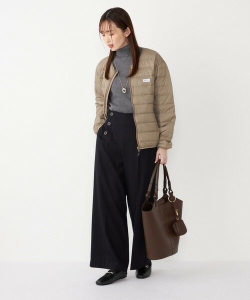 SHIPS / シップス ニット・セーター | SHIPS Colors:14G リブ タートルネック ニット | 詳細8