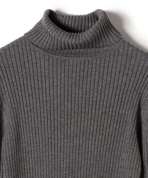 SHIPS / シップス ニット・セーター | SHIPS Colors:14G リブ タートルネック ニット | 詳細3