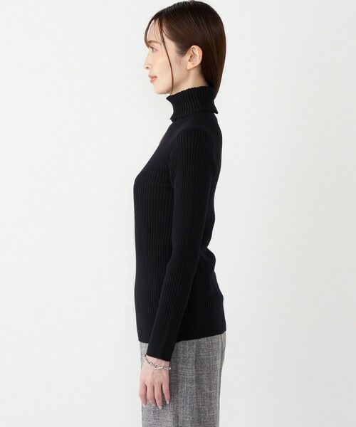 SHIPS / シップス ニット・セーター | SHIPS Colors:14G リブ タートルネック ニット | 詳細27