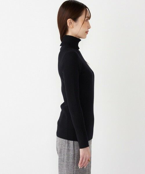 SHIPS / シップス ニット・セーター | SHIPS Colors:14G リブ タートルネック ニット | 詳細29