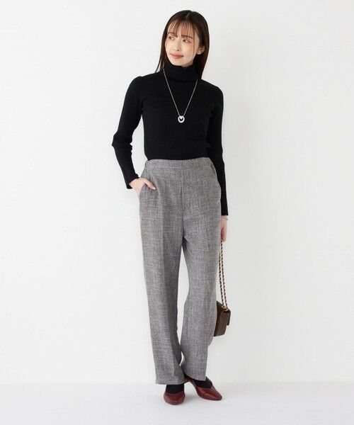 SHIPS / シップス ニット・セーター | SHIPS Colors:14G リブ タートルネック ニット | 詳細30