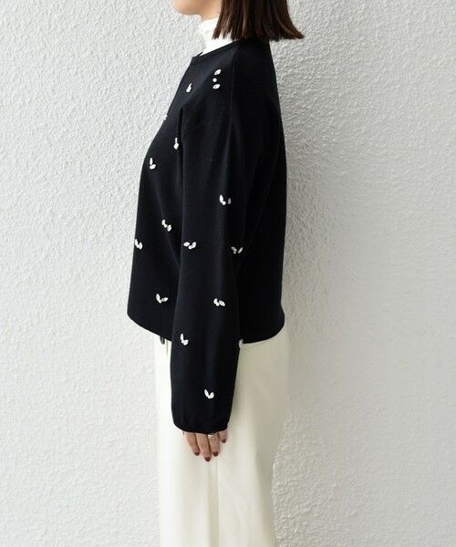 SHIPS / シップス カーディガン・ボレロ | SHIPS Colors:〈手洗い可能〉ビジュー ノーカラー カーディガン◇ | 詳細10