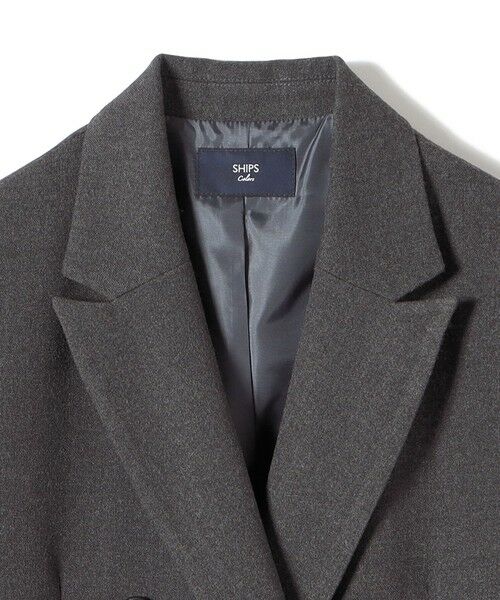 SHIPS / シップス テーラードジャケット | SHIPS Colors:〈手洗い可能〉ダブル ブレスト ジャコット (ジャケットコート） | 詳細5