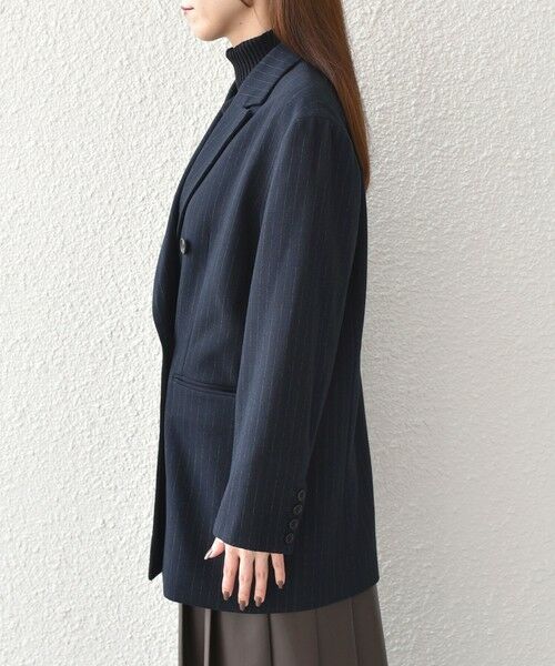 SHIPS / シップス テーラードジャケット | SHIPS Colors:〈手洗い可能〉ダブル ブレスト ジャコット (ジャケットコート） | 詳細18