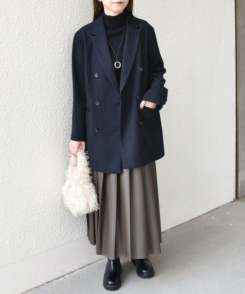 SHIPS / シップス テーラードジャケット | SHIPS Colors:〈手洗い可能〉ダブル ブレスト ジャコット (ジャケットコート） | 詳細21