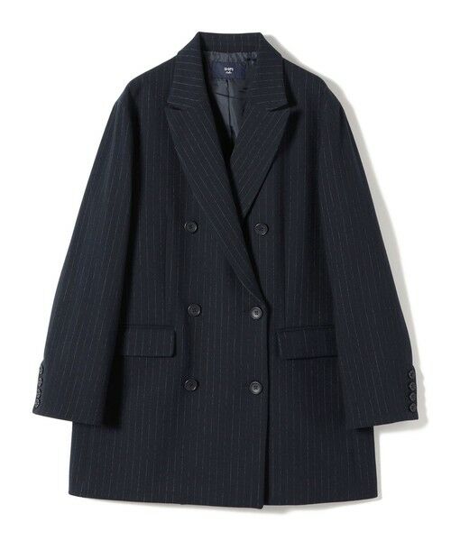 SHIPS / シップス テーラードジャケット | SHIPS Colors:〈手洗い可能〉ダブル ブレスト ジャコット (ジャケットコート） | 詳細15