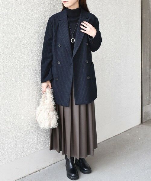 SHIPS / シップス テーラードジャケット | SHIPS Colors:〈手洗い可能〉ダブル ブレスト ジャコット (ジャケットコート） | 詳細27