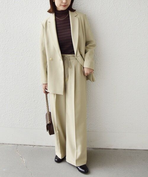 SHIPS / シップス テーラードジャケット | SHIPS Colors:ウールライク ダブルボタン ジャケット2（セットアップ対応可能）◇ | 詳細17