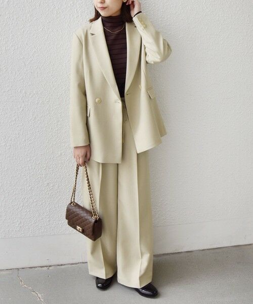 SHIPS / シップス テーラードジャケット | SHIPS Colors:ウールライク ダブルボタン ジャケット2（セットアップ対応可能）◇ | 詳細18