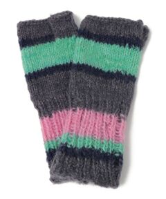 SHIPS / シップス 手袋 | sublimeroe:ハンド ニット ライン グローブ