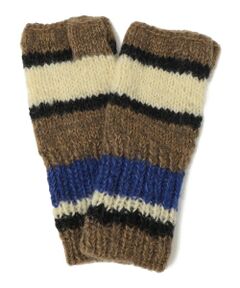 SHIPS / シップス 手袋 | sublimeroe:ハンド ニット ライン グローブ