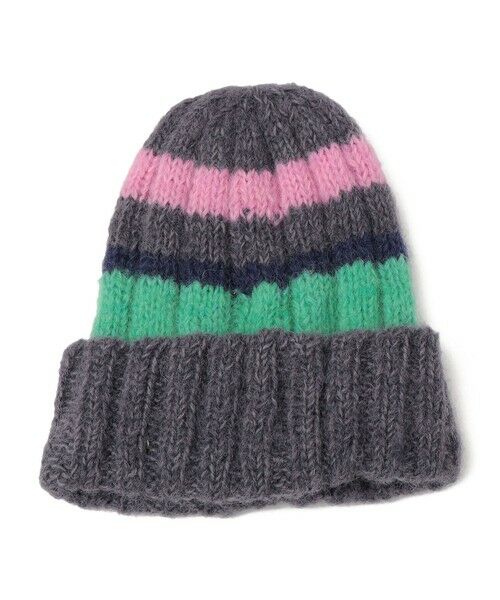 SHIPS / シップス ニットキャップ | sublimeroe:ハンドニット ライン ワッチキャップ | 詳細1