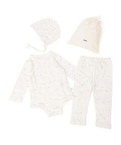 SHIPS / シップス ベビー・キッズグッズ | SHIPS Colors:〈洗濯機可能〉ベビー ギフト セットC（ロンパース・パンツ・ボンネット）
