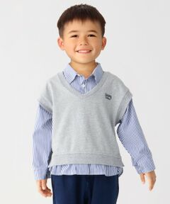 SHIPS / シップス シャツ・ブラウス | SHIPS Colors:90〜140cm /〈洗濯機可能〉ベスト ドッキング シャツ