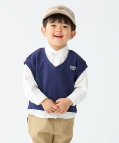 SHIPS / シップス シャツ・ブラウス | SHIPS Colors:90〜140cm /〈洗濯機可能〉ベスト ドッキング シャツ