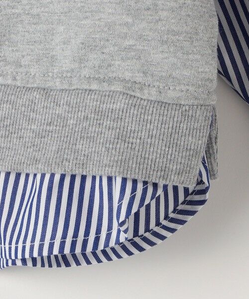 SHIPS / シップス シャツ・ブラウス | SHIPS Colors:90〜140cm /〈洗濯機可能〉ベスト ドッキング シャツ | 詳細4