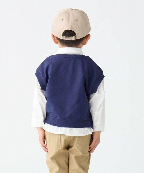 SHIPS / シップス シャツ・ブラウス | SHIPS Colors:90〜140cm /〈洗濯機可能〉ベスト ドッキング シャツ | 詳細13