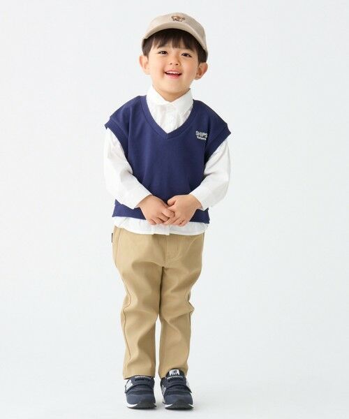 SHIPS / シップス シャツ・ブラウス | SHIPS Colors:90〜140cm /〈洗濯機可能〉ベスト ドッキング シャツ | 詳細14