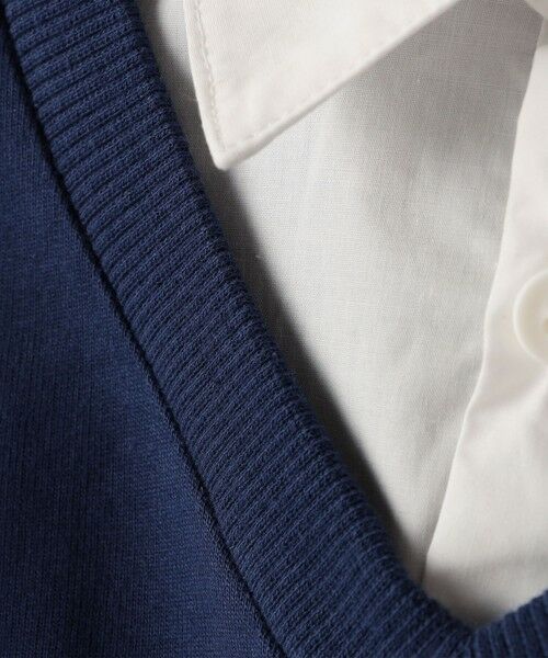 SHIPS / シップス シャツ・ブラウス | SHIPS Colors:90〜140cm /〈洗濯機可能〉ベスト ドッキング シャツ | 詳細11