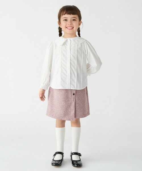 SHIPS / シップス シャツ・ブラウス | SHIPS Colors:110〜130cm /〈洗濯機可能〉オケージョン ブラウス | 詳細10