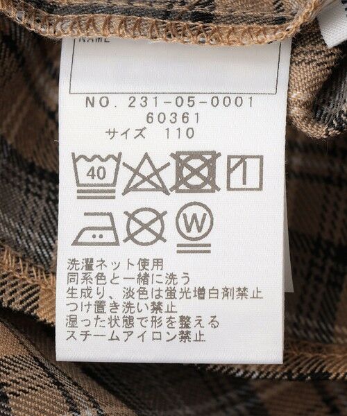 SHIPS / シップス シャツ・ブラウス | SHIPS Colors:〈洗濯機可能〉チェック ギャザー ブラウス(100~140cm) | 詳細11