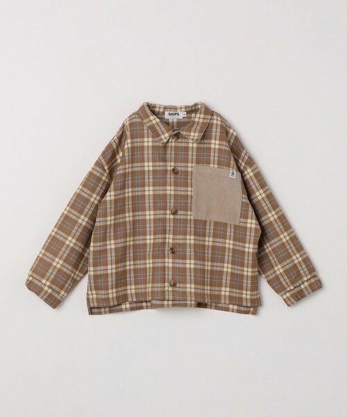 SHIPS / シップス シャツ・ブラウス | SHIPS Colors:100〜140cm /〈洗濯機可能〉チェック ワイド ボックスシャツ | 詳細1