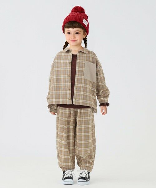 SHIPS / シップス シャツ・ブラウス | SHIPS Colors:100〜140cm /〈洗濯機可能〉チェック ワイド ボックスシャツ | 詳細9