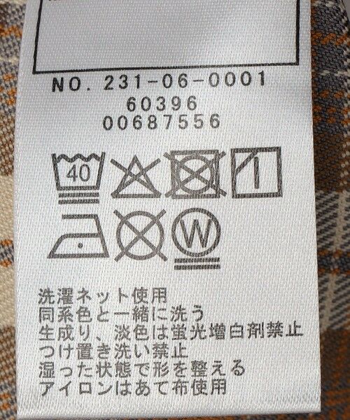 SHIPS / シップス シャツ・ブラウス | SHIPS Colors:100〜140cm /〈洗濯機可能〉チェック ワイド ボックスシャツ | 詳細6