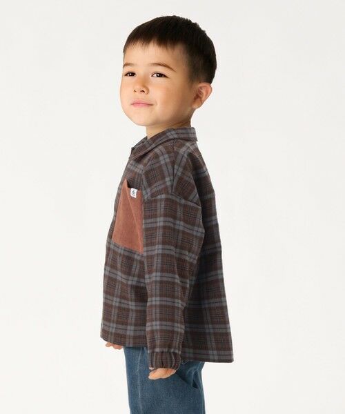 SHIPS / シップス シャツ・ブラウス | SHIPS Colors:100〜140cm /〈洗濯機可能〉チェック ワイド ボックスシャツ | 詳細11