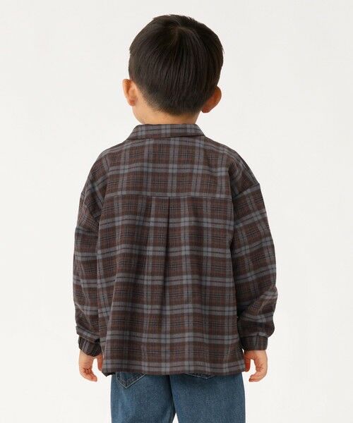 SHIPS / シップス シャツ・ブラウス | SHIPS Colors:100〜140cm /〈洗濯機可能〉チェック ワイド ボックスシャツ | 詳細12