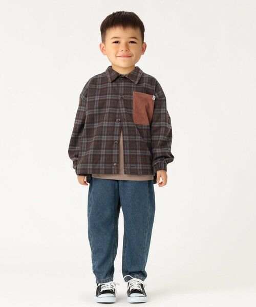 SHIPS / シップス シャツ・ブラウス | SHIPS Colors:100〜140cm /〈洗濯機可能〉チェック ワイド ボックスシャツ | 詳細14