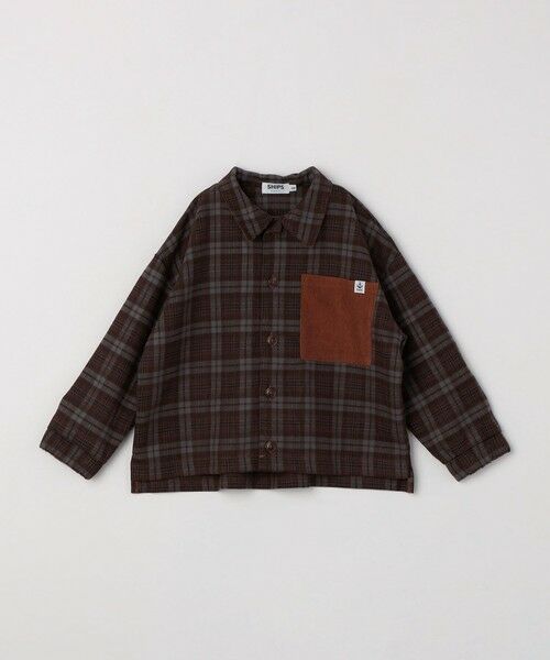 SHIPS / シップス シャツ・ブラウス | SHIPS Colors:100〜140cm /〈洗濯機可能〉チェック ワイド ボックスシャツ | 詳細9