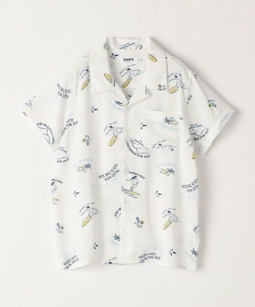 SHIPS / シップス シャツ・ブラウス | SHIPS Colors:〈洗濯機可能〉80〜130cm / レーヨン プリント シャツ | 詳細1