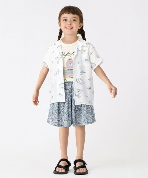 SHIPS / シップス シャツ・ブラウス | SHIPS Colors:〈洗濯機可能〉80〜130cm / レーヨン プリント シャツ | 詳細3