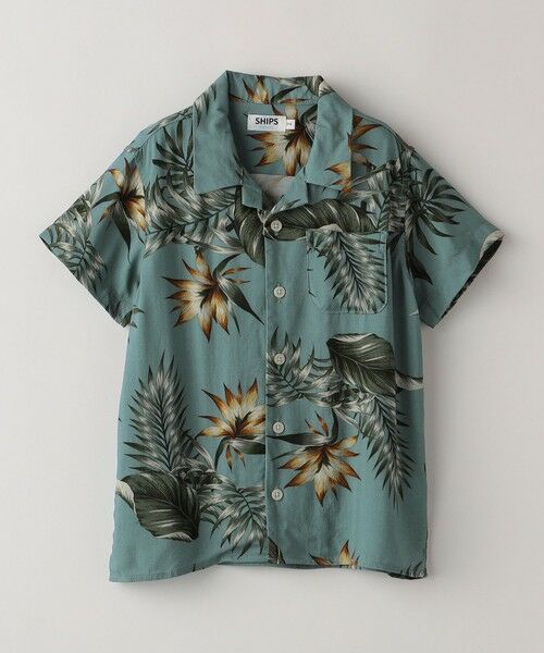 SHIPS / シップス シャツ・ブラウス | SHIPS Colors:〈洗濯機可能〉レーヨン プリント シャツ(80〜130cm) | 詳細5