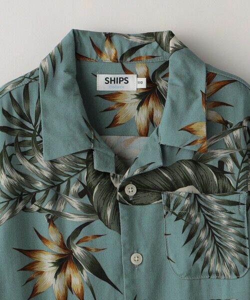 SHIPS / シップス シャツ・ブラウス | SHIPS Colors:〈洗濯機可能〉レーヨン プリント シャツ(80〜130cm) | 詳細7